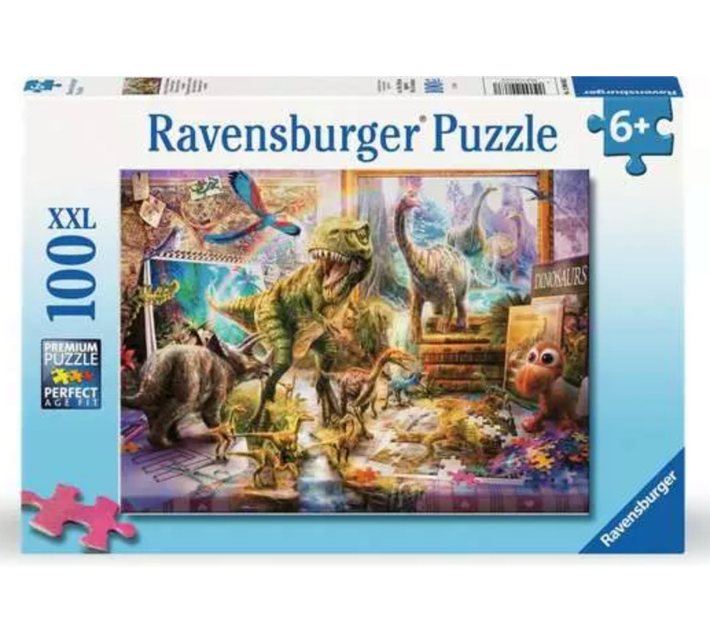 100pc XXL Dinosaur Escape Puzzle