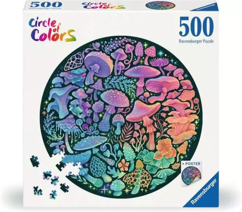Mushrooms Round 500pc