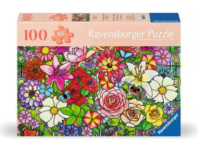 Tiffany Flowers 100pc XL FW | Ravensburger