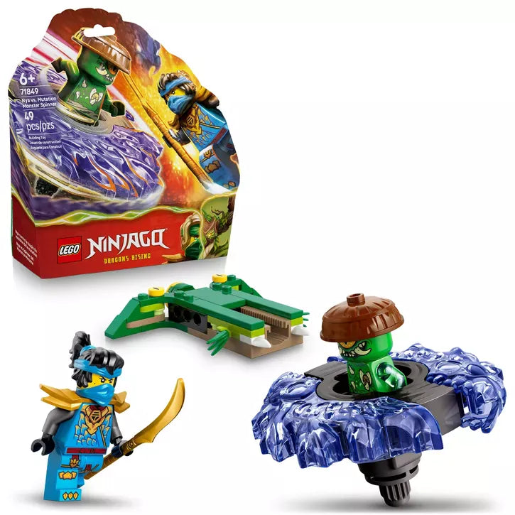 LEGO® Ninjago Nya VS Mutation Monster Spinner Building Set 71849
