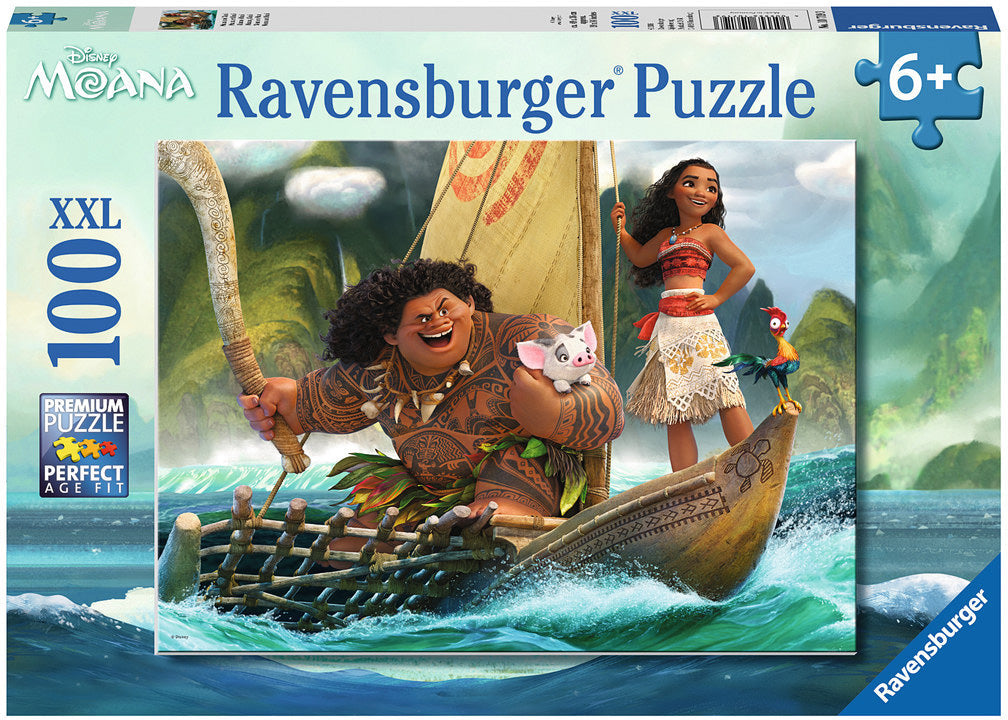 Moana and Maui (100 pc Puzzle)