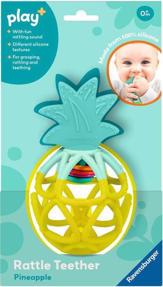 Rattle Teether: Pineapple