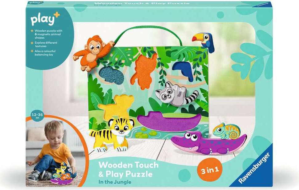 Wooden Touch and Play Play: In the Jungle