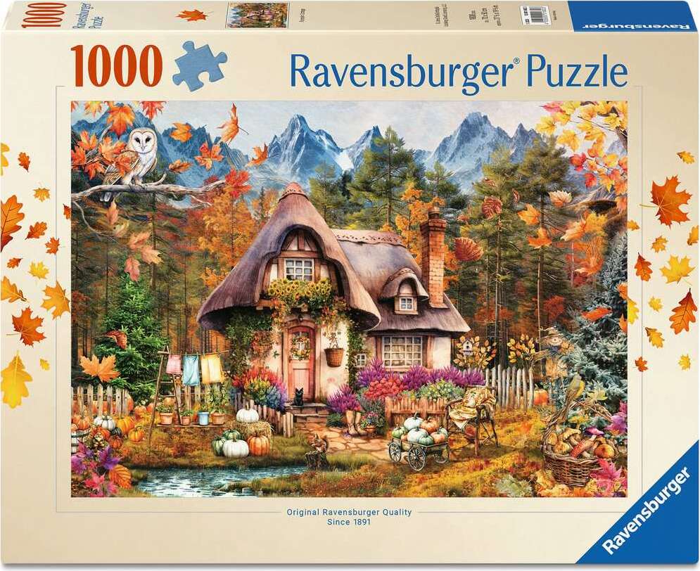 Pumpkin Cottage 1000 pc Puzzle