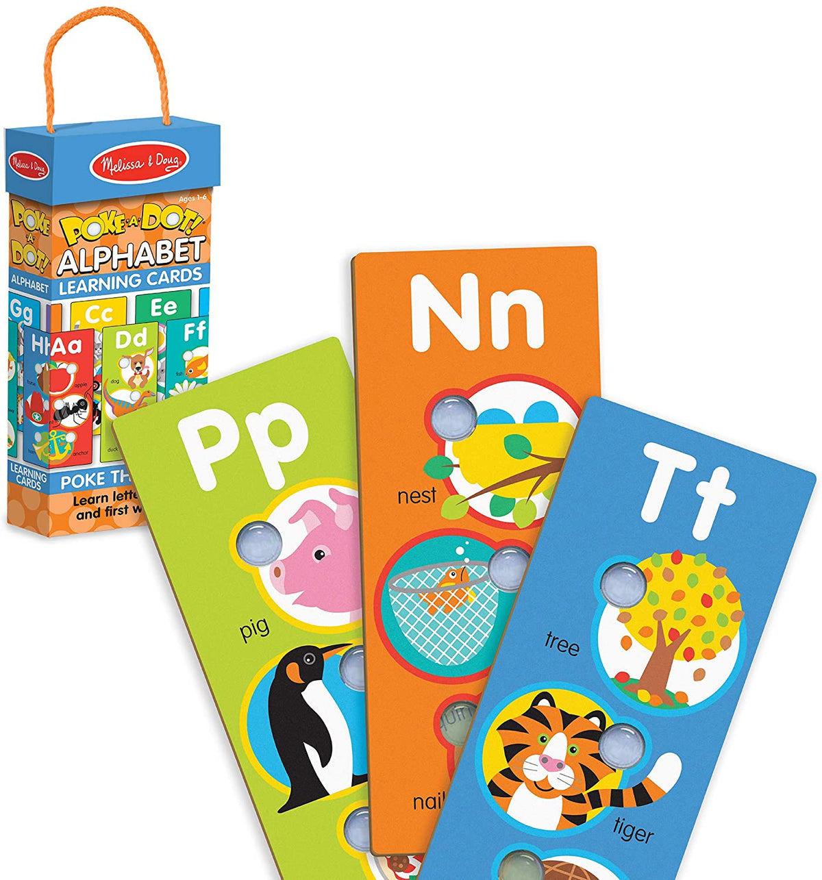 Poke a Dot Alphabet Learning Cards