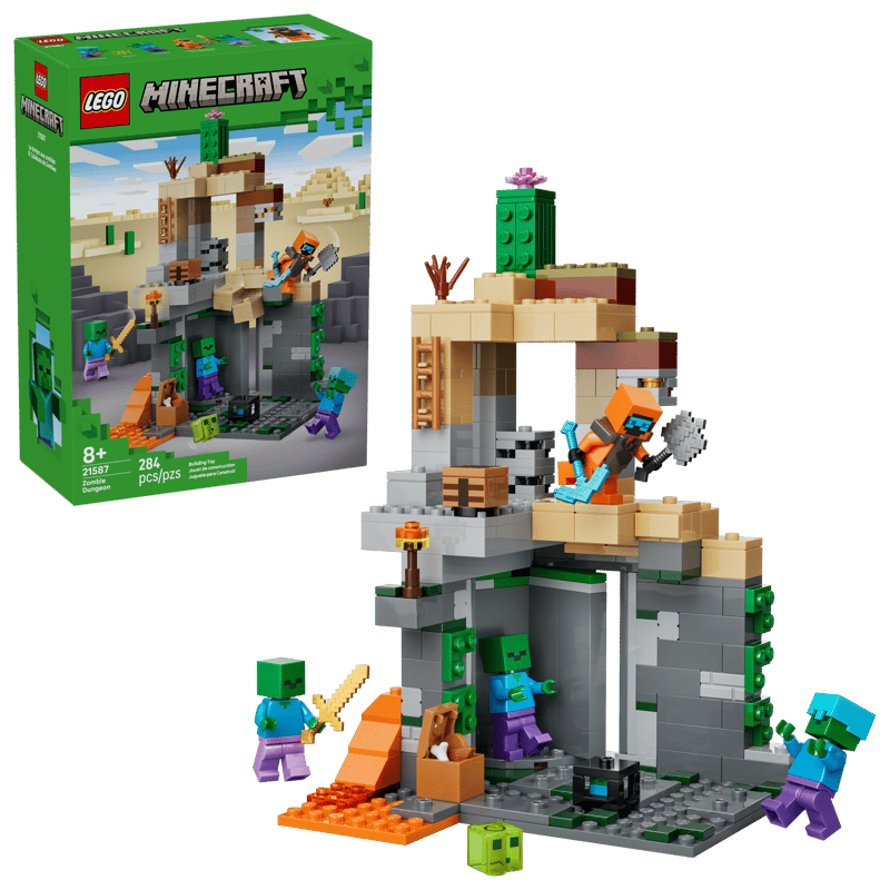 LEGO® Minecraft Zombie Dungeon Building Set 21587