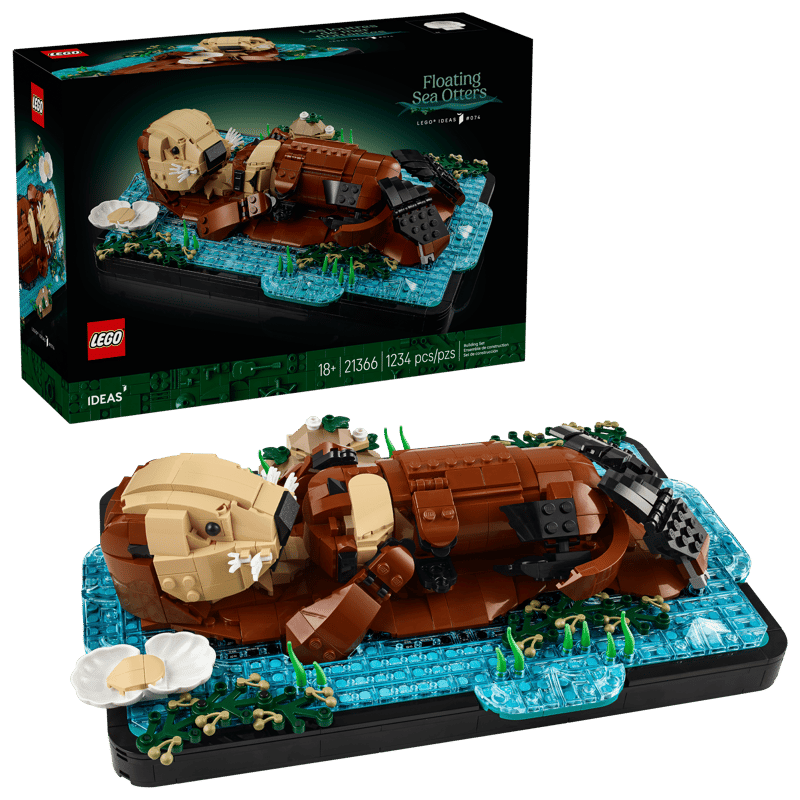 Floating Sea Otters Ideas | Lego