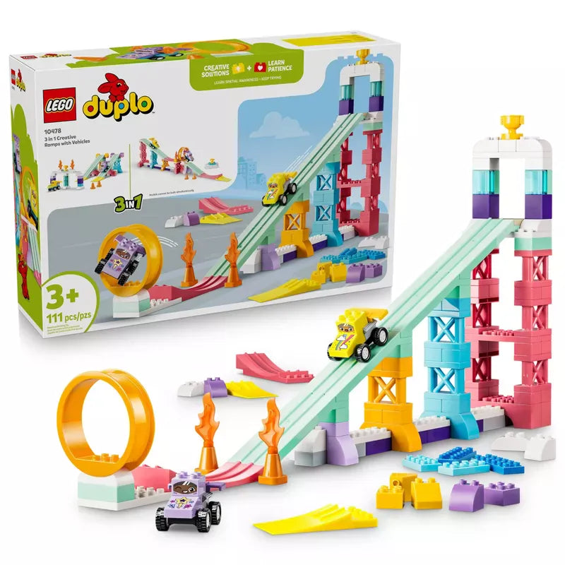 10478 3-in-1 Creative Ramps with Vehicles
