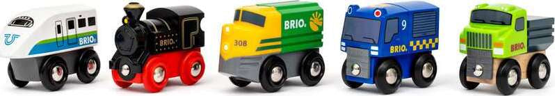 Mini Trains & Vehicles Asst - Brio