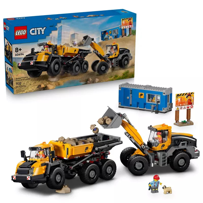 Dump Truck & Front End Loader City Big Vehicles | Lego