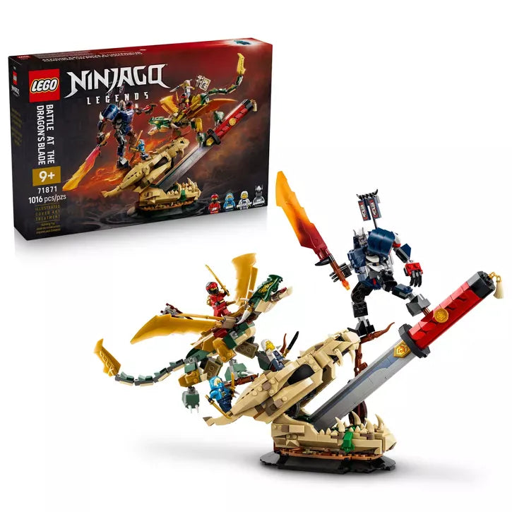 Battle at the Dragon's Blade Ninjago | Lego