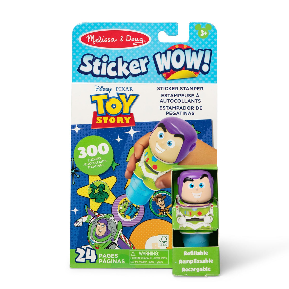 Sticker WOW Activity Pad: Buzz Lightyear