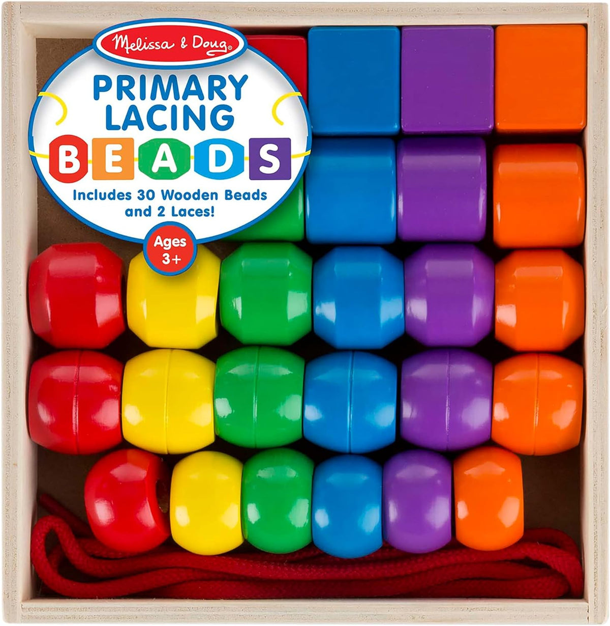 PRIMARY LACING BEADS