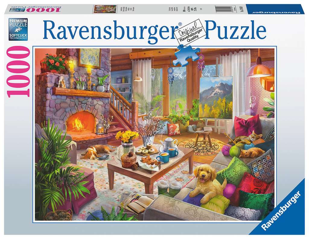 COZY CABIN 1000PC PUZ