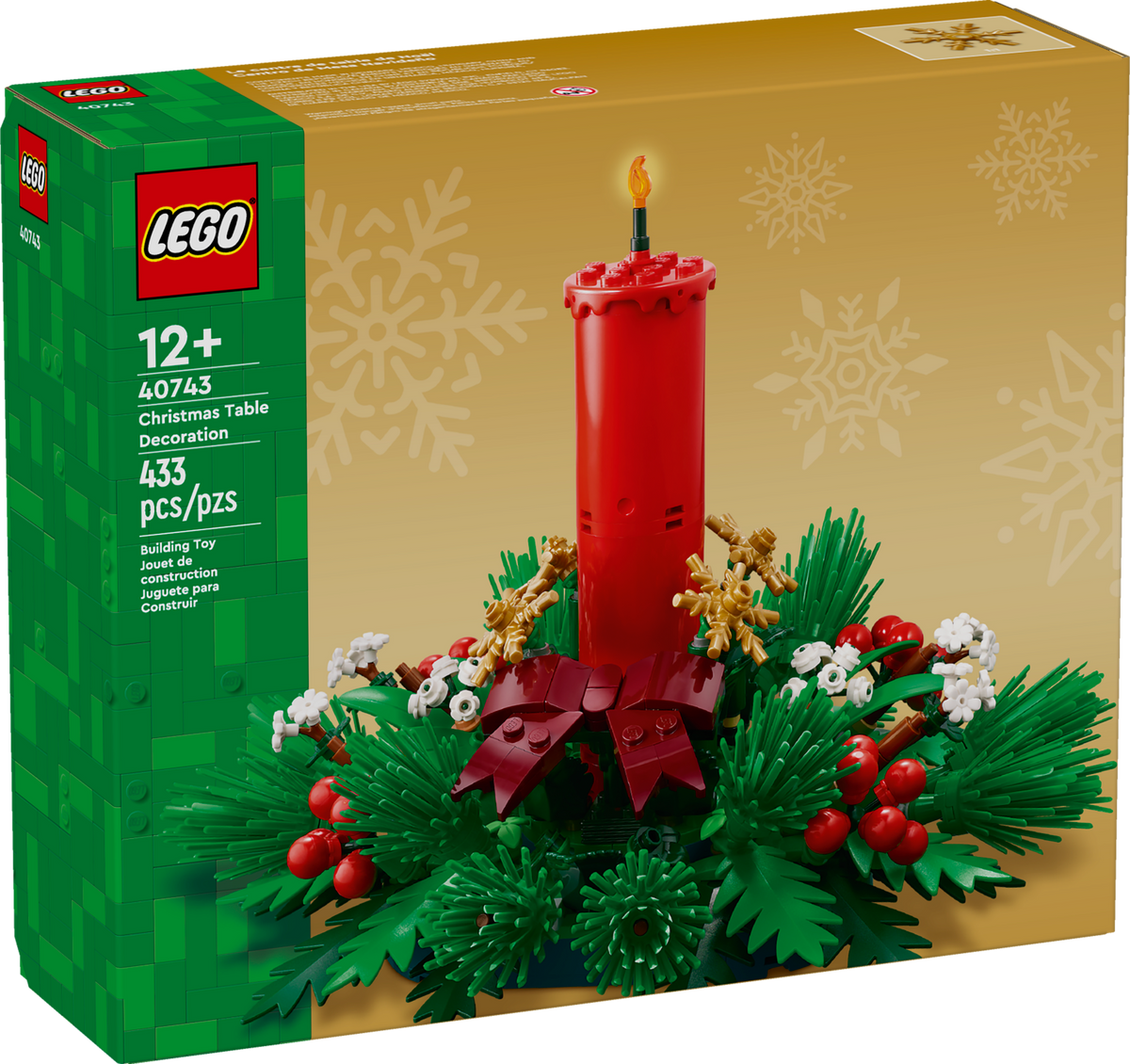 Christmas Table Decoration Seasonal | Lego