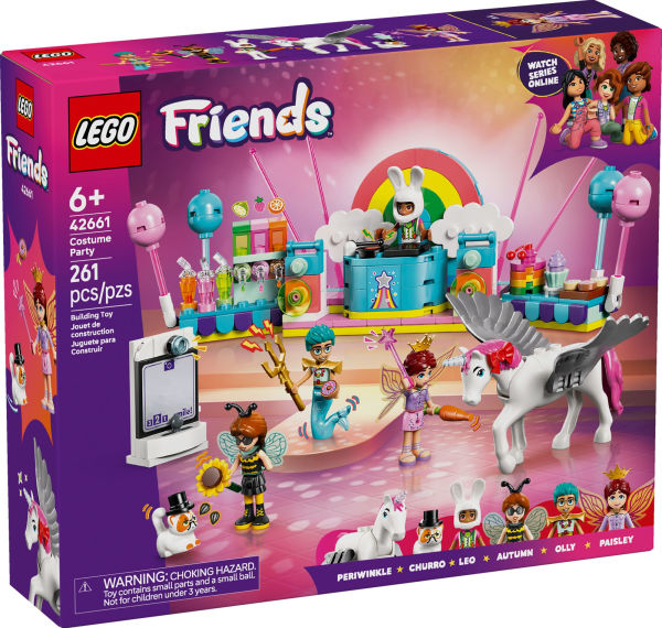 Costume Party with Unicorn & Fairy Friends | Lego