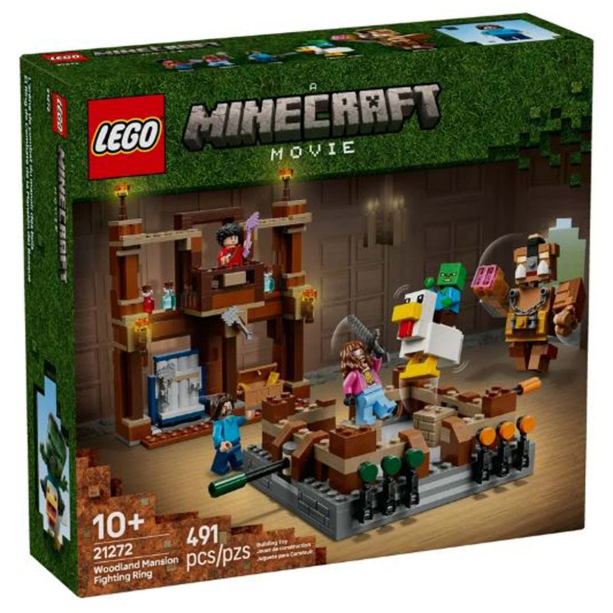 Woodland Mansion Fighting Ring Minecraft | Lego