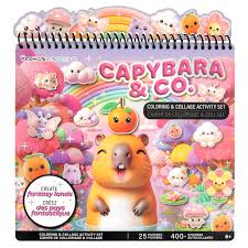 Capybara & Co sticker & Coloring set