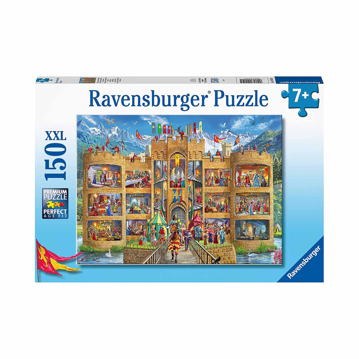 150 pc Castle Cutaway