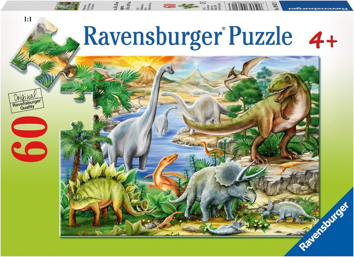 60 Piece Prehistoric Life Puzzle