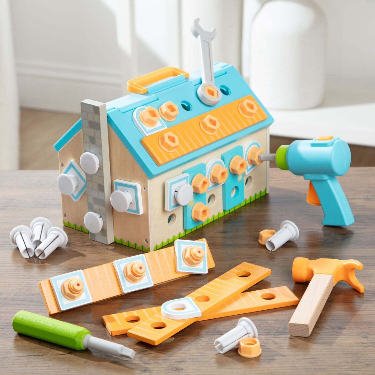BUILD A HOUSE TOOLBOX SET