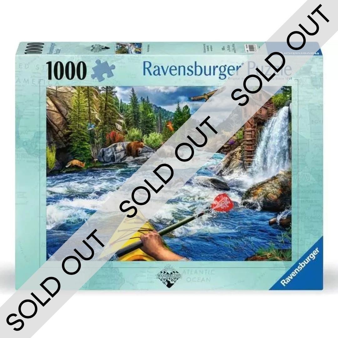 Whitewater Kayaking 1000pc