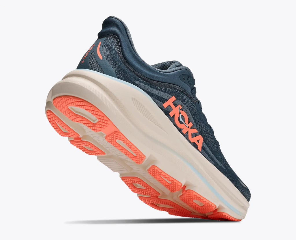 Hoka Women's Bondi 9 Faded Navy Slate Blue - Faded Navy Slate Blue / 6 / B