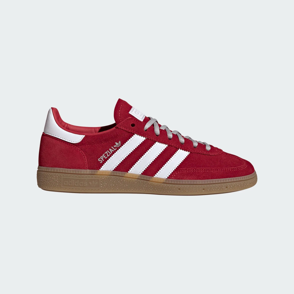 Adidas Men's Handball Spezial Strawberry Red White Grey KK3018 - Red White Grey / 5 / Standard