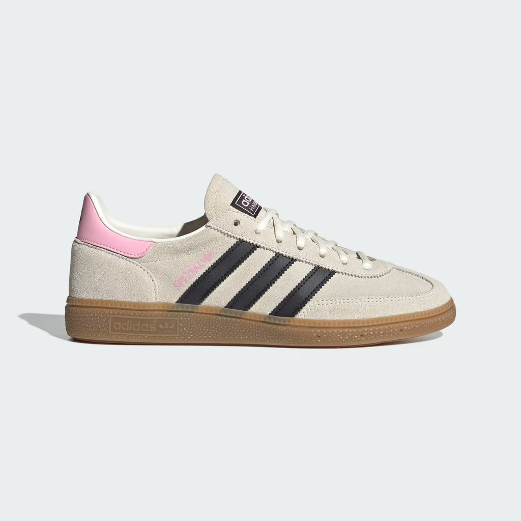 Adidas Men's Handball Spezial Off White Core Black True Pink KK3023 - White Core Black True Pink / 5 / Standard