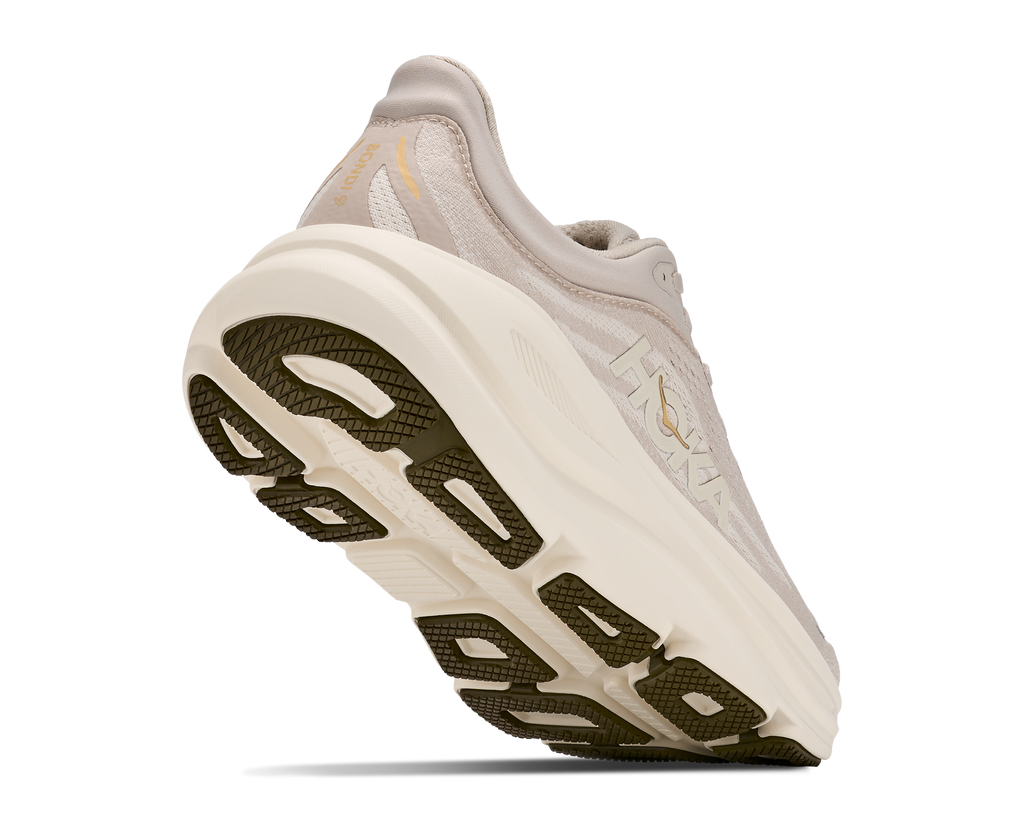 Hoka Women's Bondi 9 River Rock Grey Alabaster - Rock Grey Alabaster / 6.5 / B