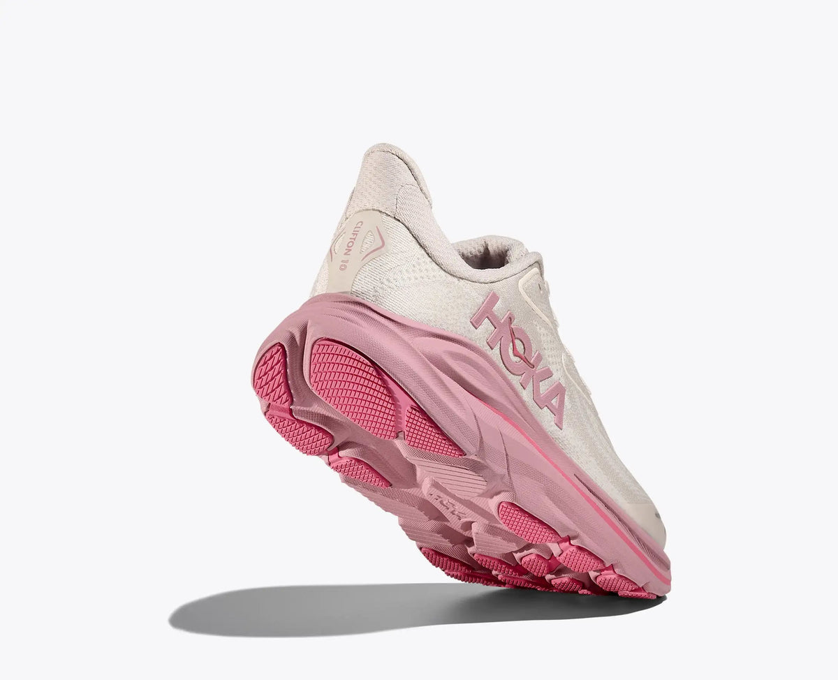 Hoka Big Kids Clifton 10 Rose Cream Dried Rose - Rose / 5.5 Y / Standard