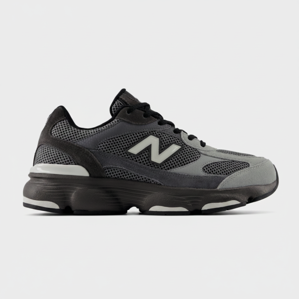 New Balance Men's M6032DK Black Grey - Black Grey / 9 / D