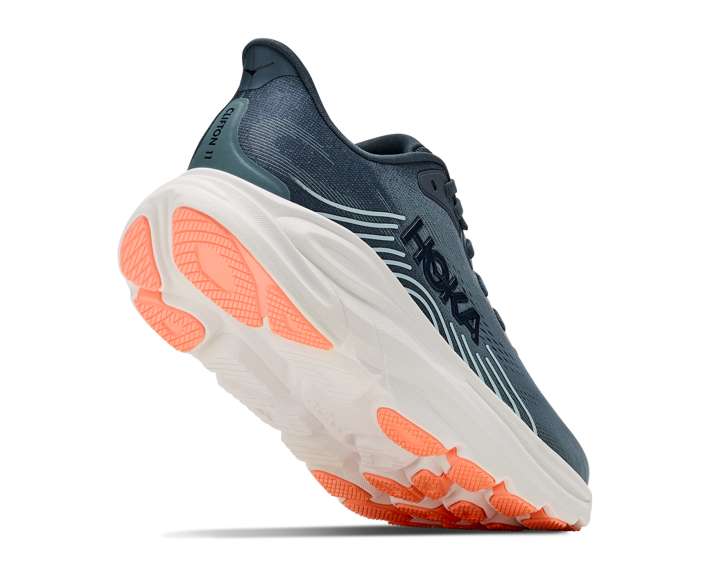 Hoka Women's Clifton 11 Faded Navy Glimmering Blue - Blue / 6 / B