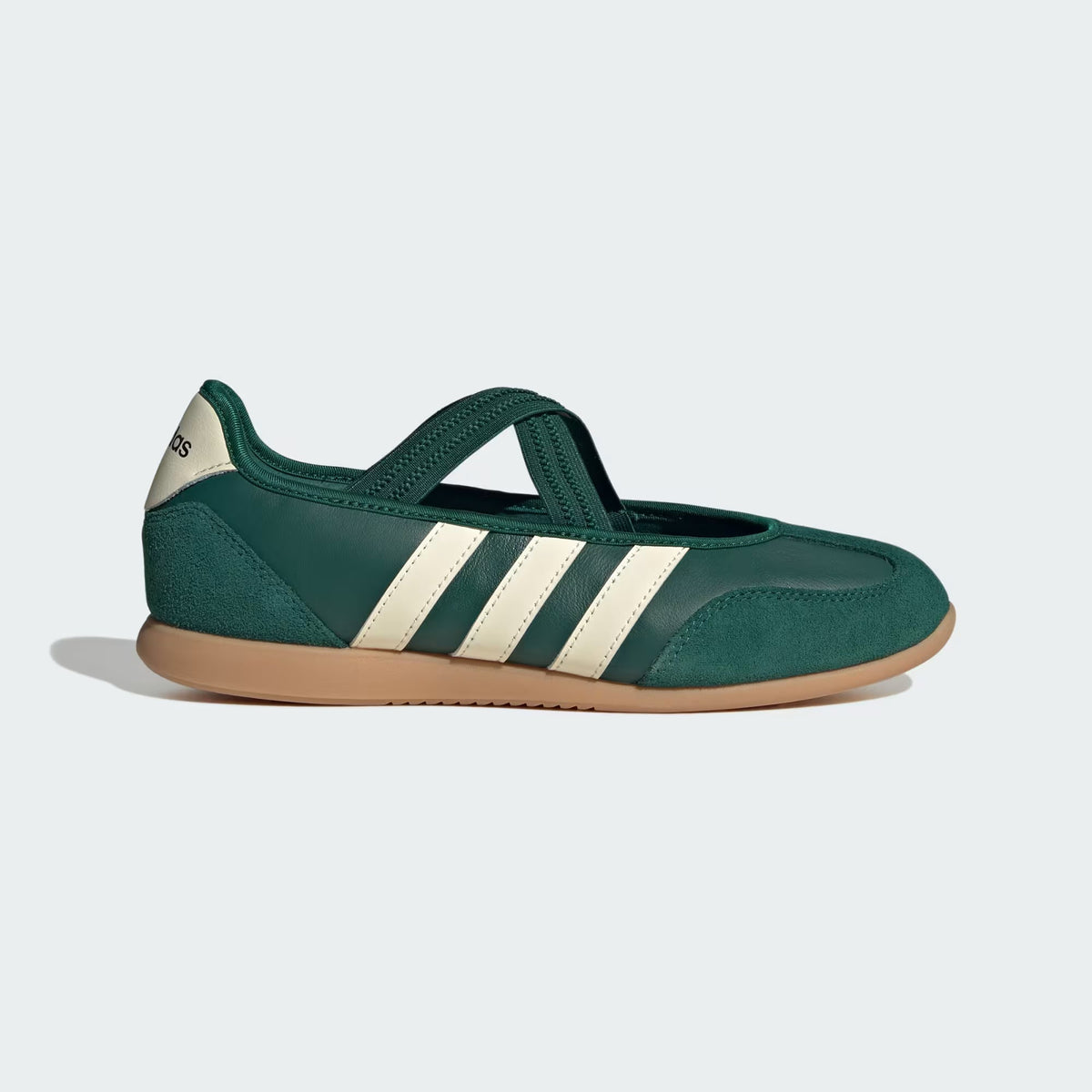 Adidas Women's Barreda Mary Jane Collegiate Green Cream White Gum KJ2246 - White/Green / 5.5 / Standard