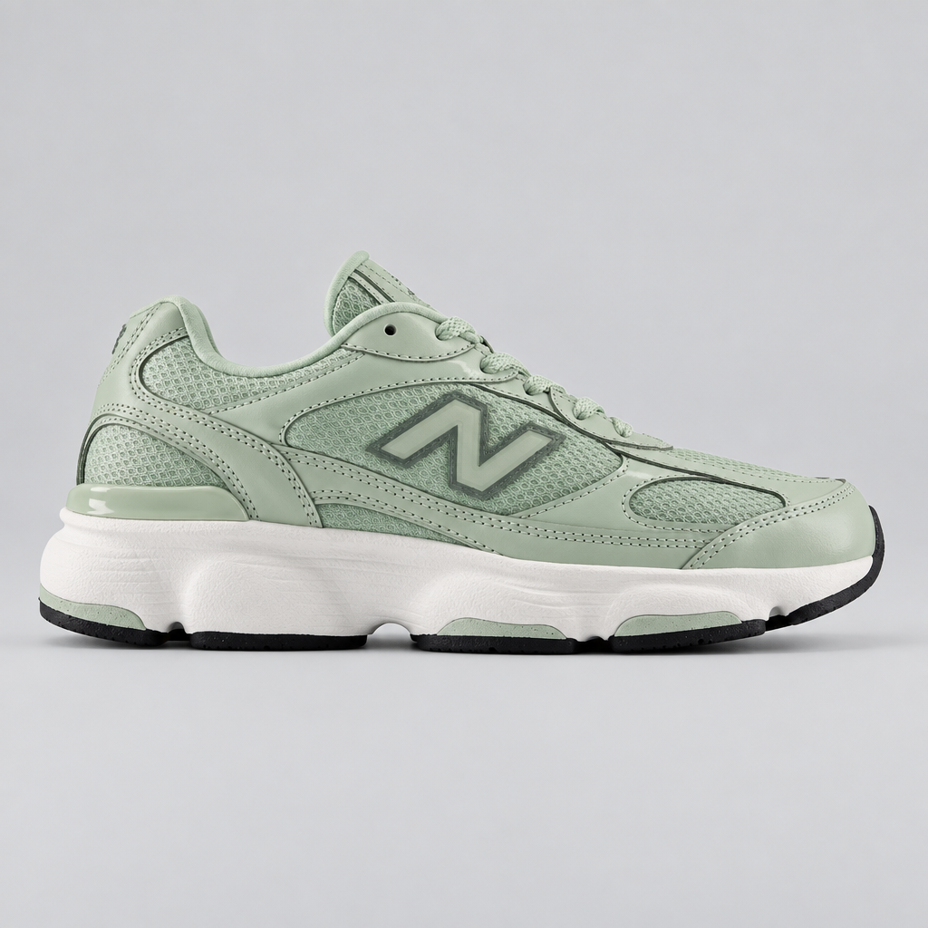 New Balance Women's W6037FE Green White - Green White / 6.5 / B