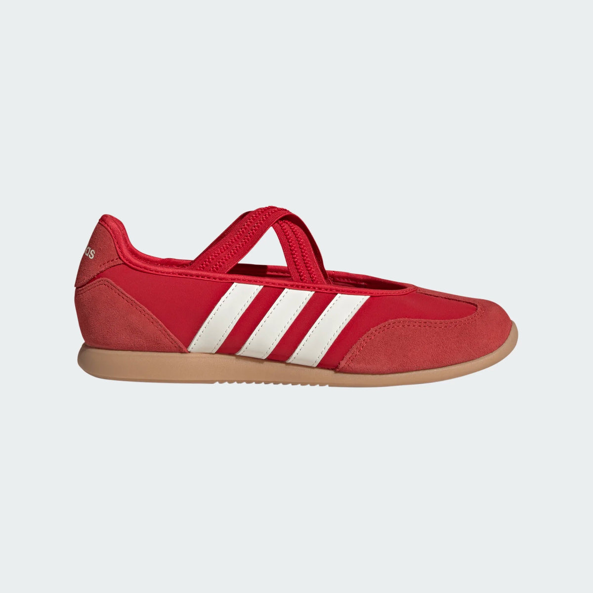 Adidas Women's Barreda Mary Jane Better Scarlet Off White Gum 3 HQ7398 - White / 6 / Standard