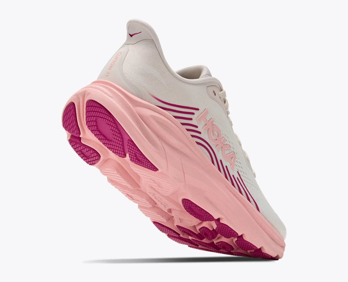 Hoka Women's Clifton 11 Rose Cream Dewy Pink - Pink / 6 / B