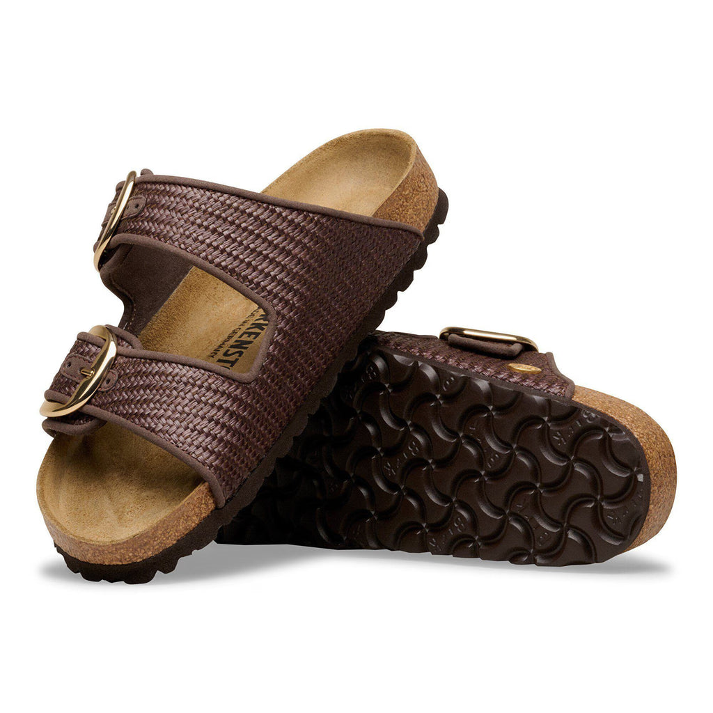 Birkenstock Women's Arizona Big Buckle Raffia Raffia Carafe 1031418 - Raffia / 37 / N