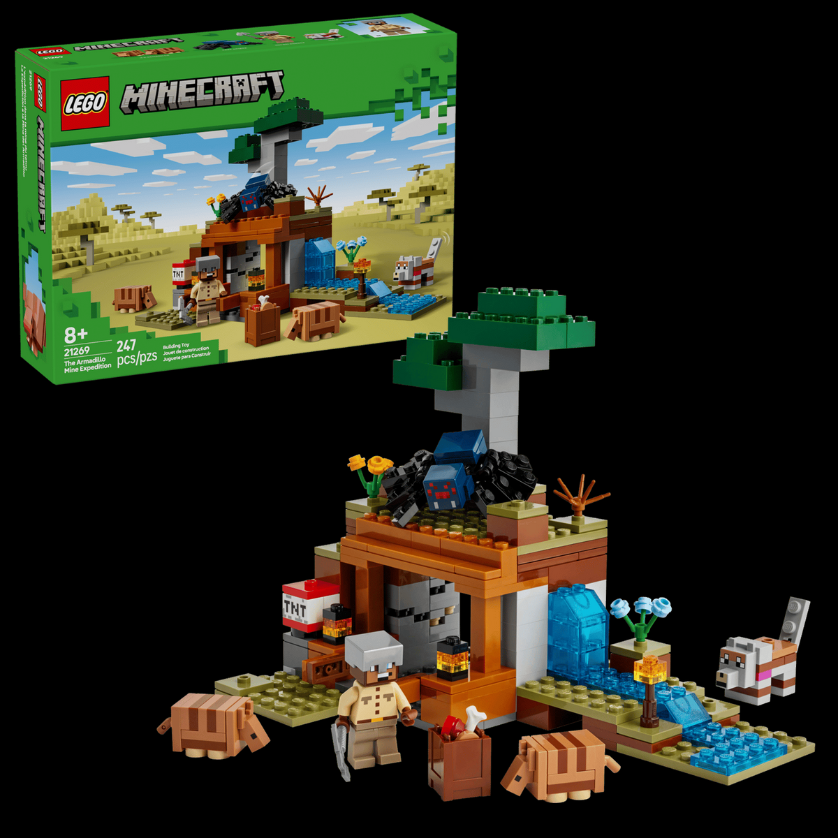 The Armadillo Mine Expedition Minecraft | Lego