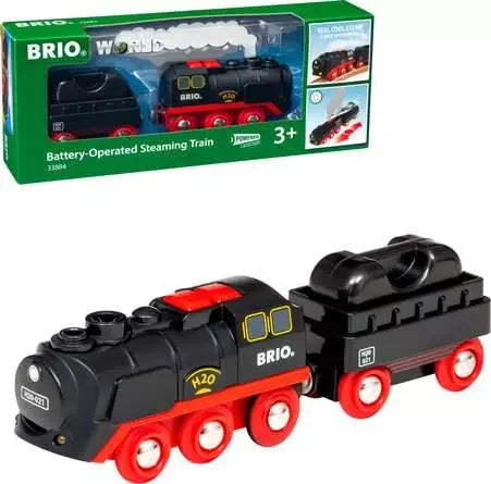 BRIO Battery-Operated Steaming Train