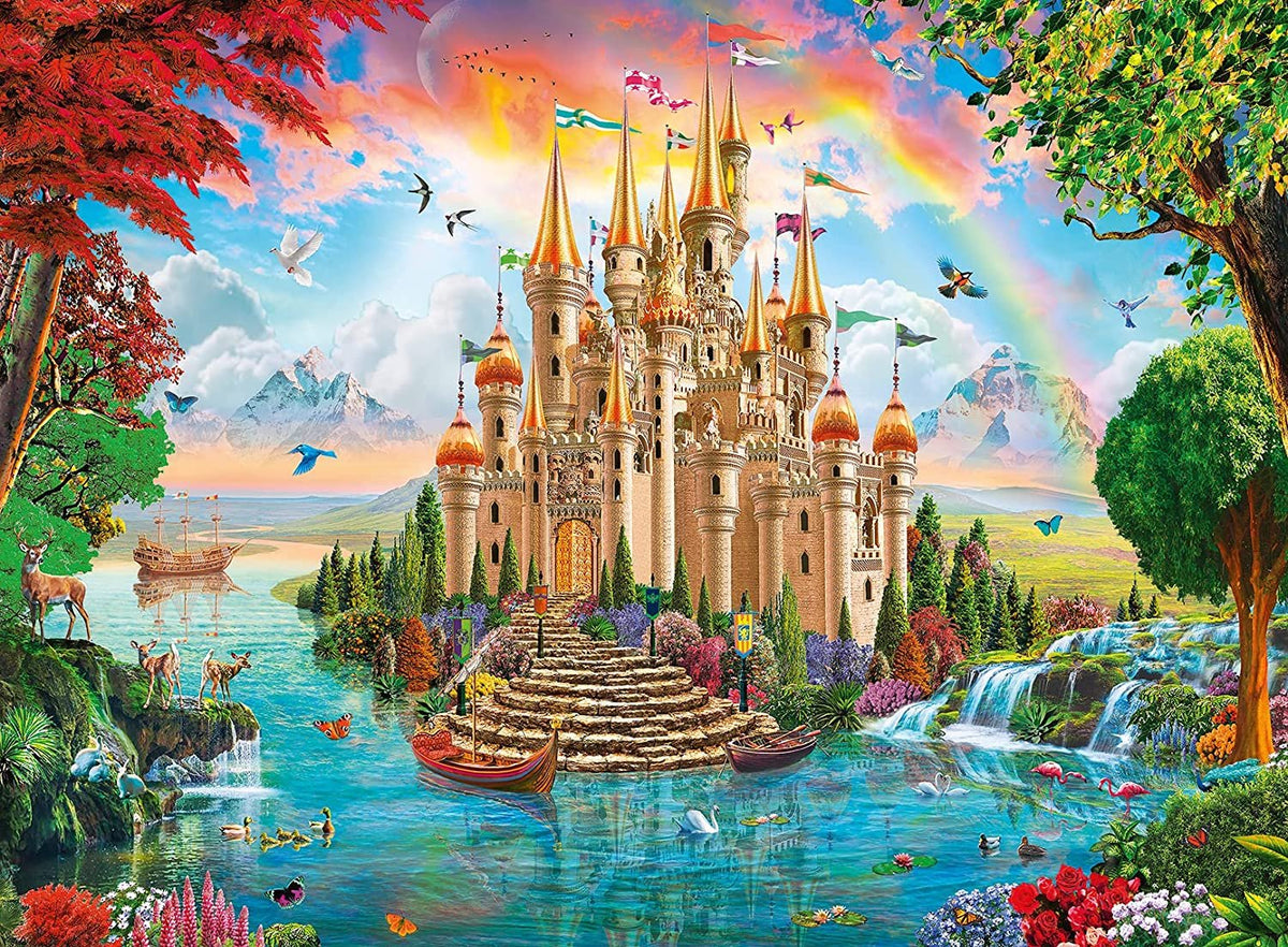 Rainbow Castle (100 pc Puzzle)