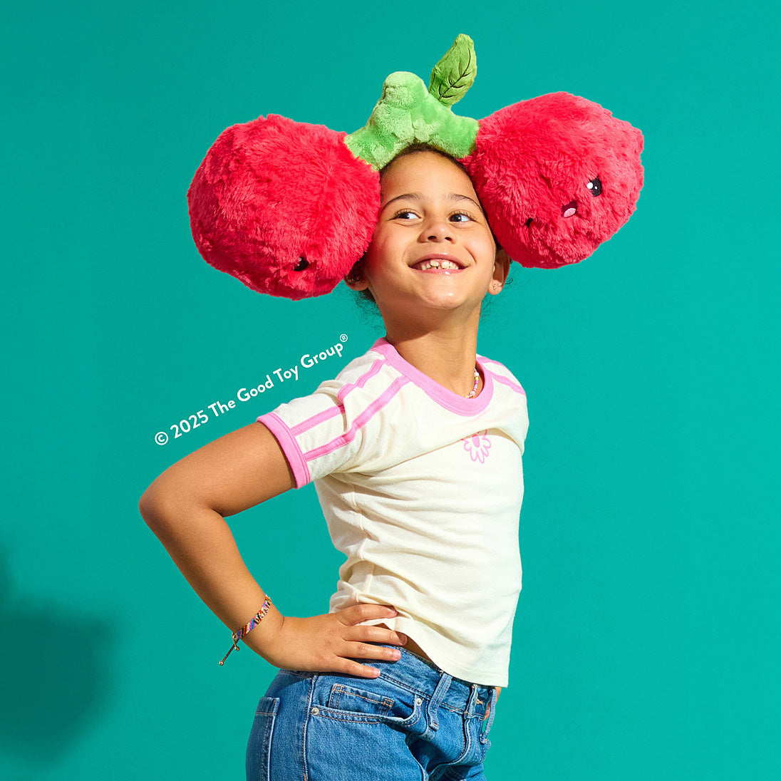 Squishable Mini Comfort Food Cherries 7 Inch Plush