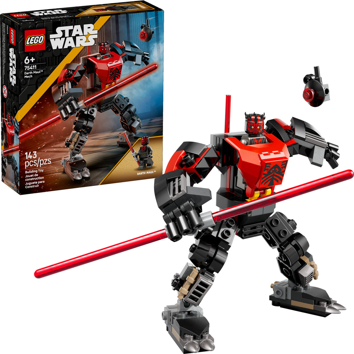 LEGO® Star Wars Darth Maul Mech Building Set 75411