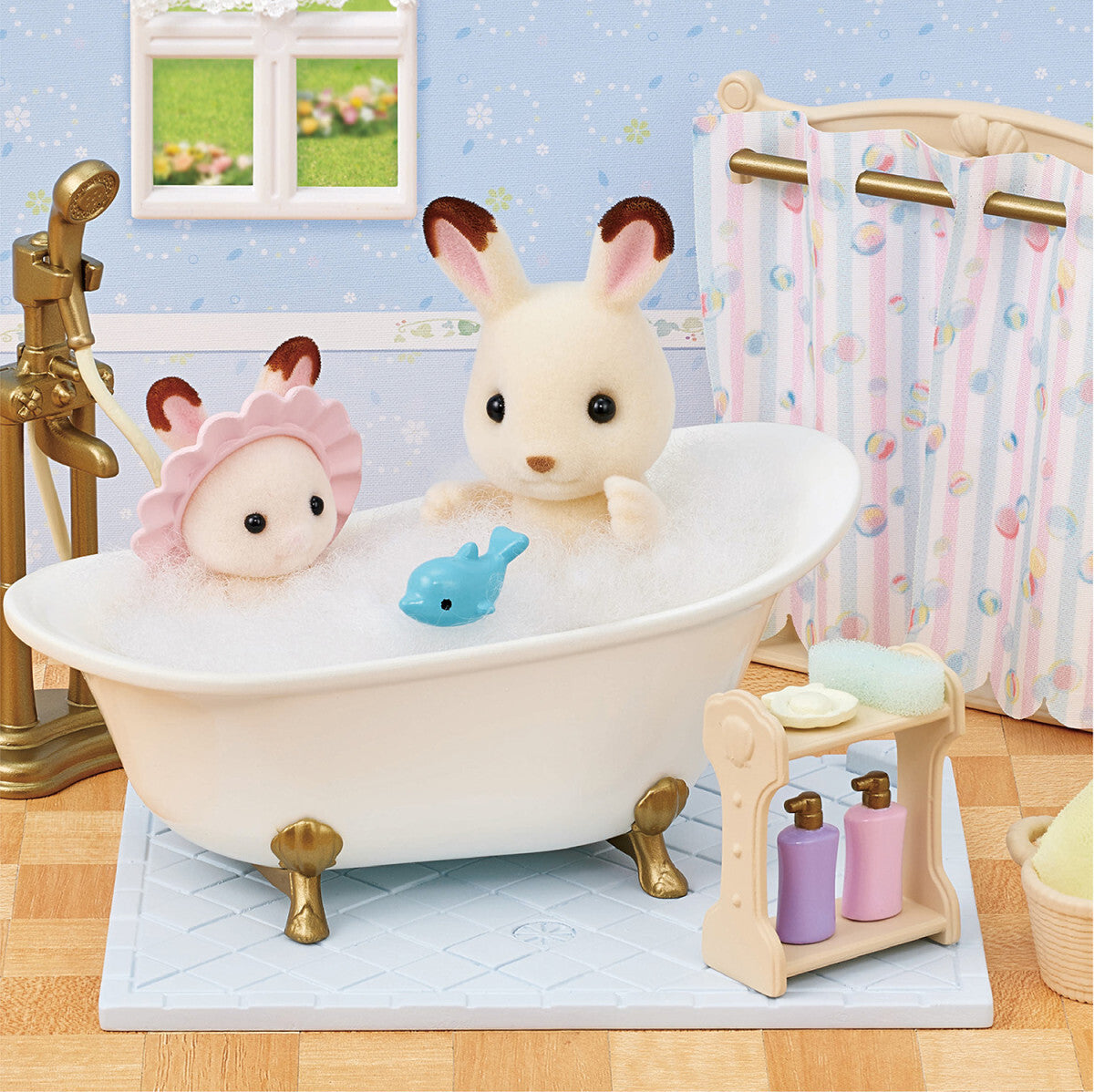 Calico Critters Bath and Shower Set