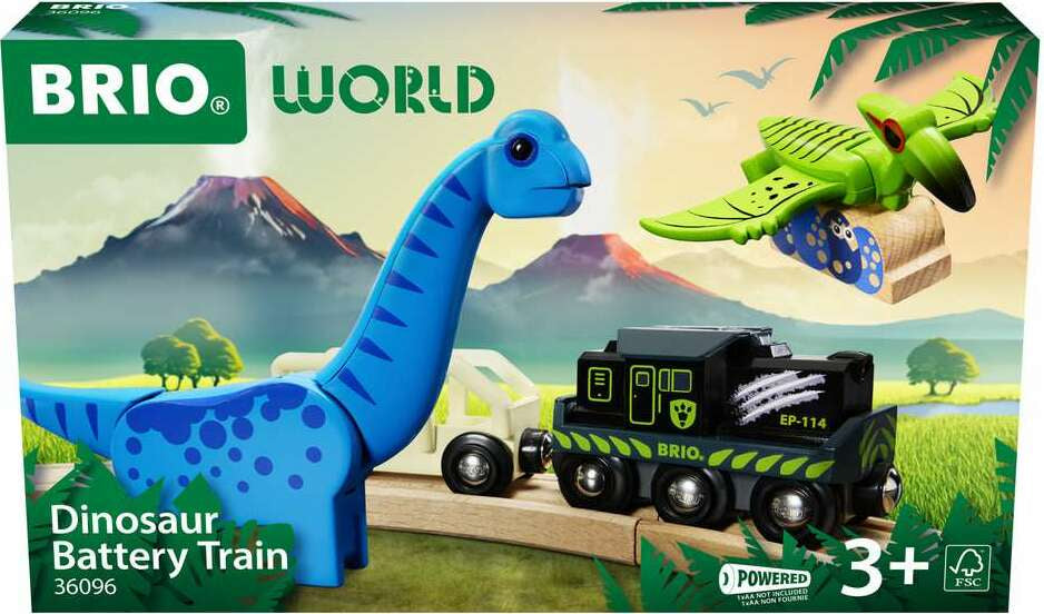 BRIO World: Dinosaur Battery Train