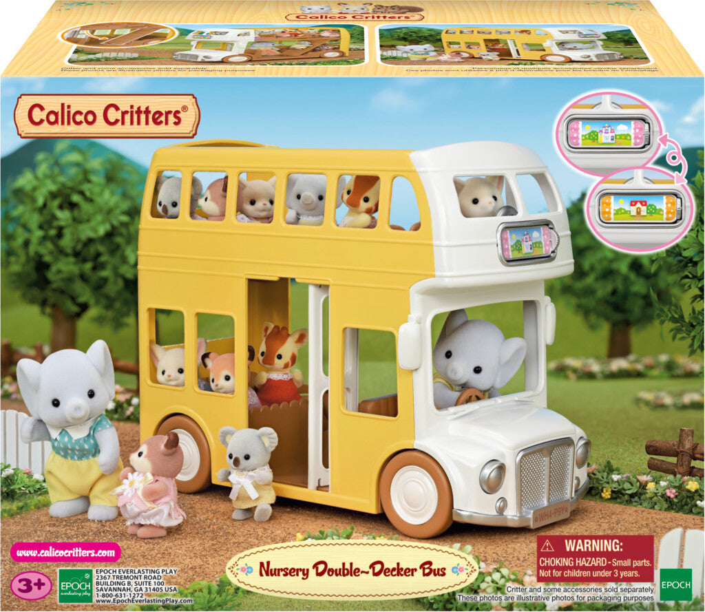 CC NURSERY DOUBLE DECKER BUS-CALICO CRITTERS