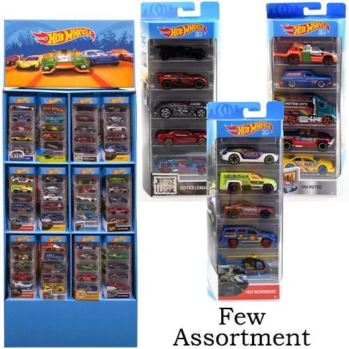 Hot Wheels 5 Car Gift Pack - Track Stunts