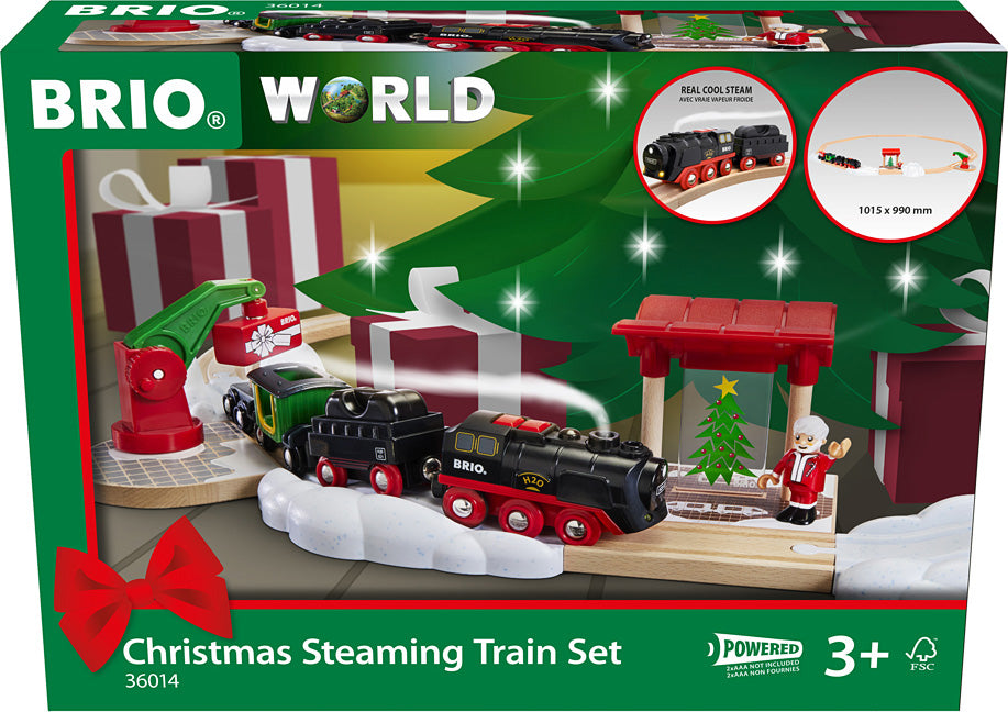 BRIO CHRISTMAS TRAIN SET
