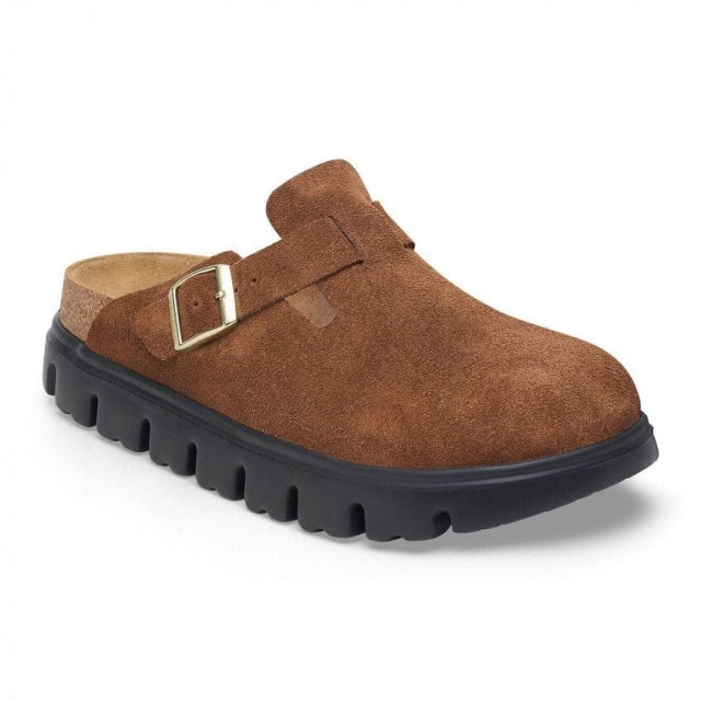 Women's Boston Chunky Suede Leather